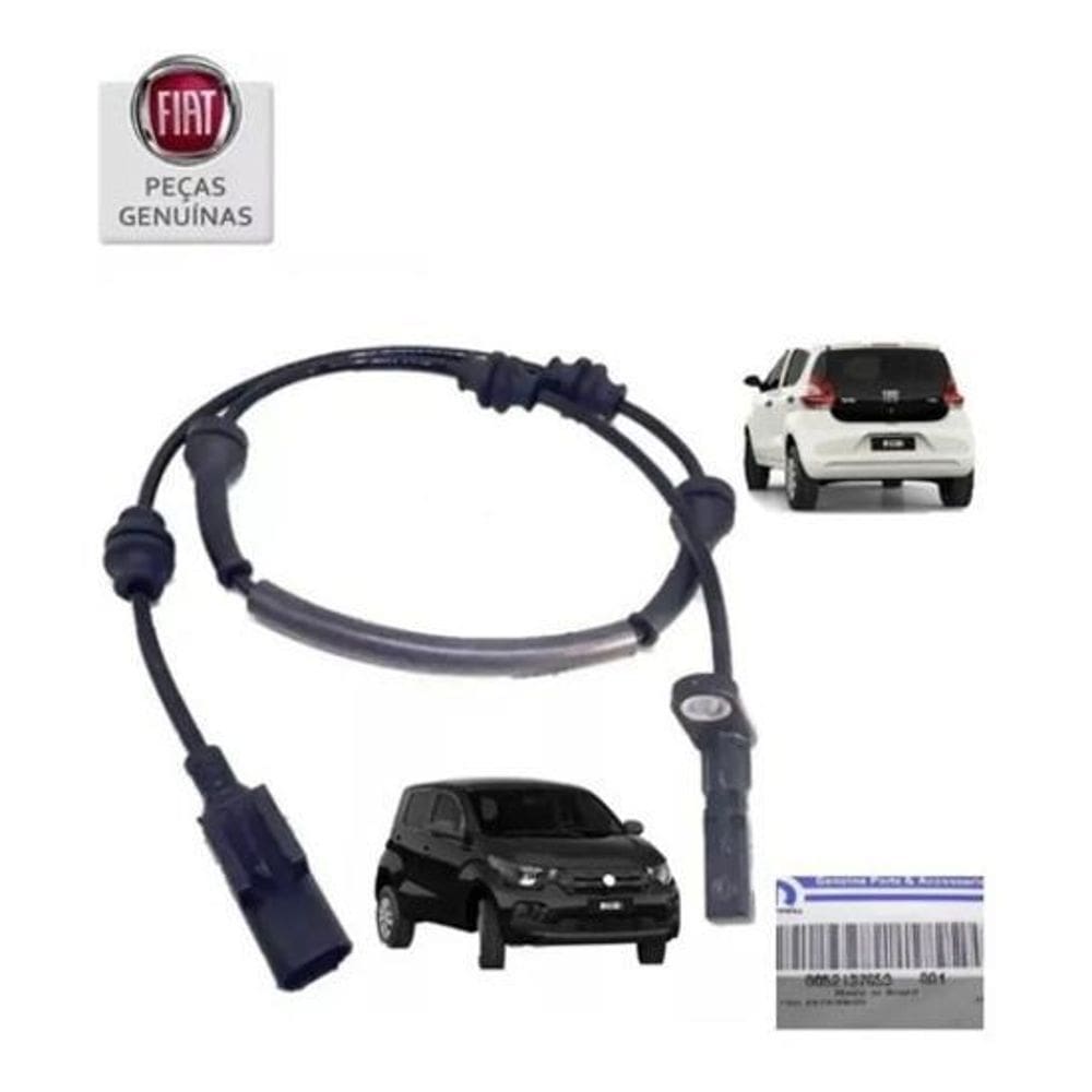 Sensor do abs traseiro fiat novo uno novo fiat
