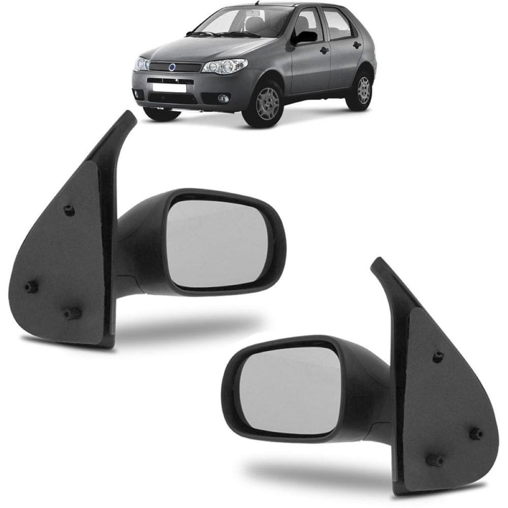 Retrovisor palio 2005 a 2008 4 portas fixo