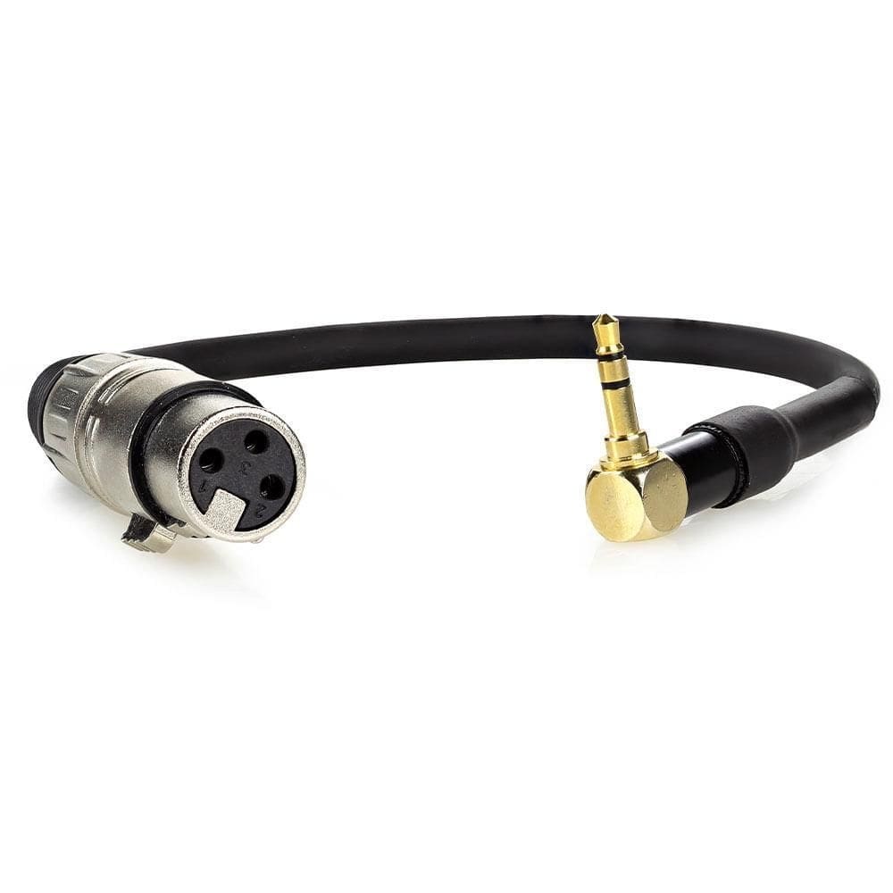 Cabo p2 estereo 90 graus para xlr - 1 mt
