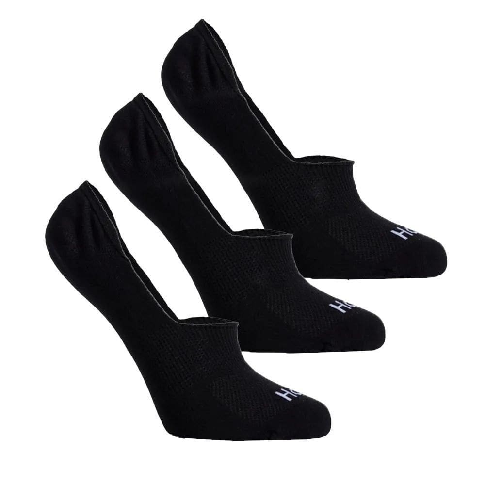 Kit Meia 3 Pares Sapatilha Casual Unissex Algodão Hoahi 004homz