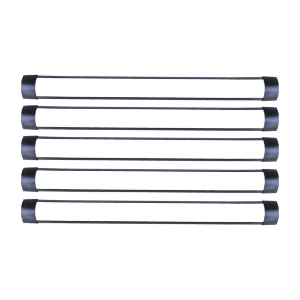 Luminária Elegance Fit Led Avant 6500K Preta 18W 5 Unidades