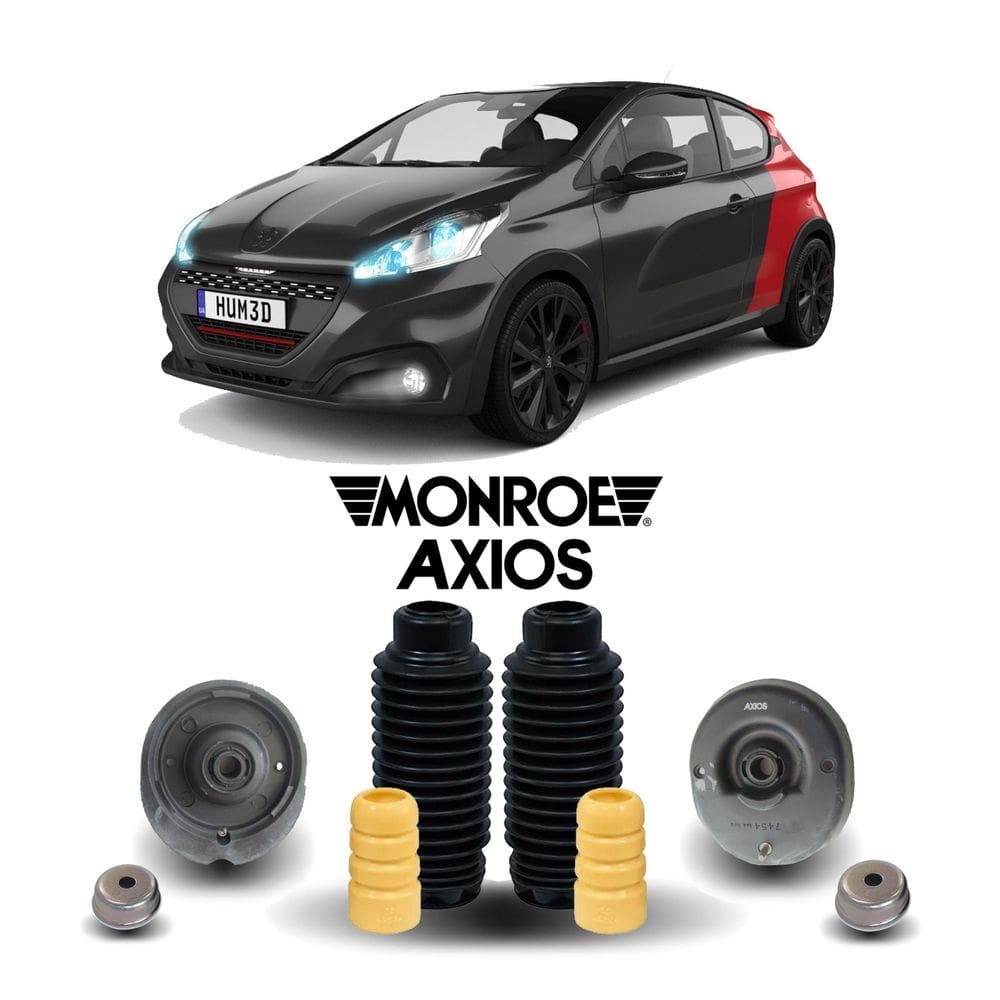 Kit reparo do amortecedor dianteiro peugeot 208 2013 a 2019