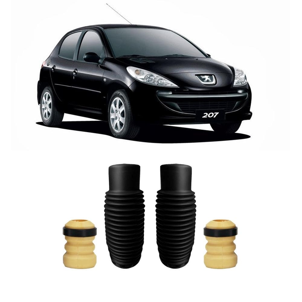 Par batente amortecedor dianteiro peugeot 207 2008 a 2015