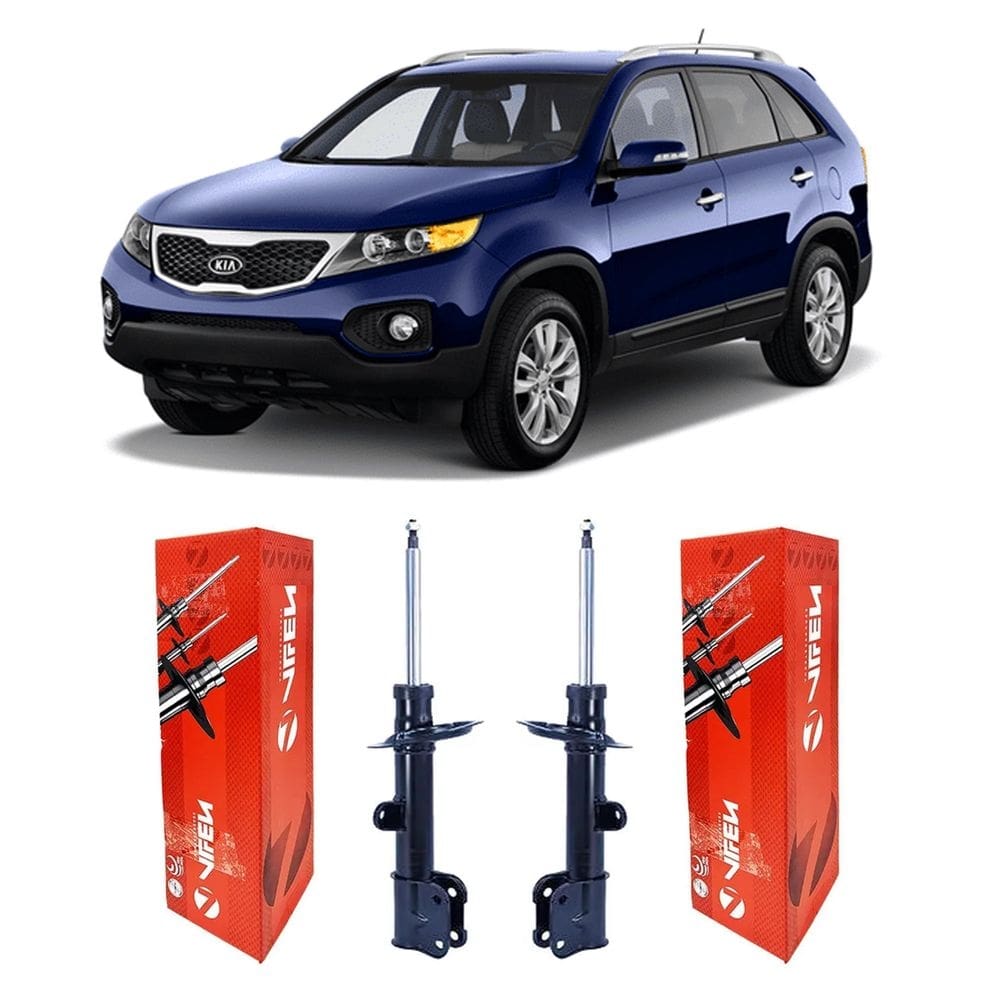 Kit 2 amortecedor allen dianteiro kia sorento 3.5 2010-12