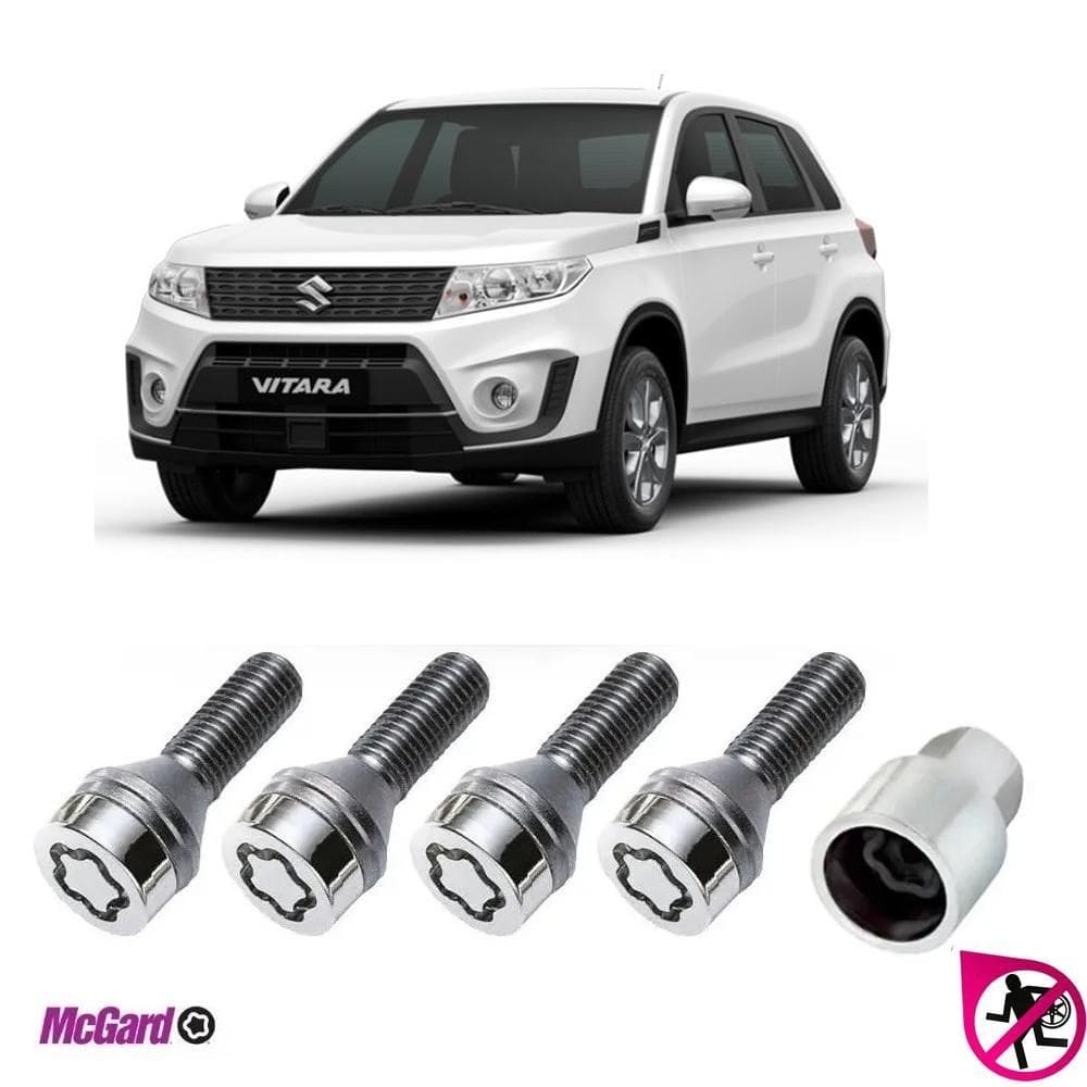 Kit parafuso trava antifurto roda suzuki vitara
