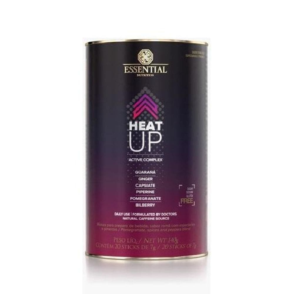 Termogênico Heat Up 140G - 20 Sticks - Essential Nutrition