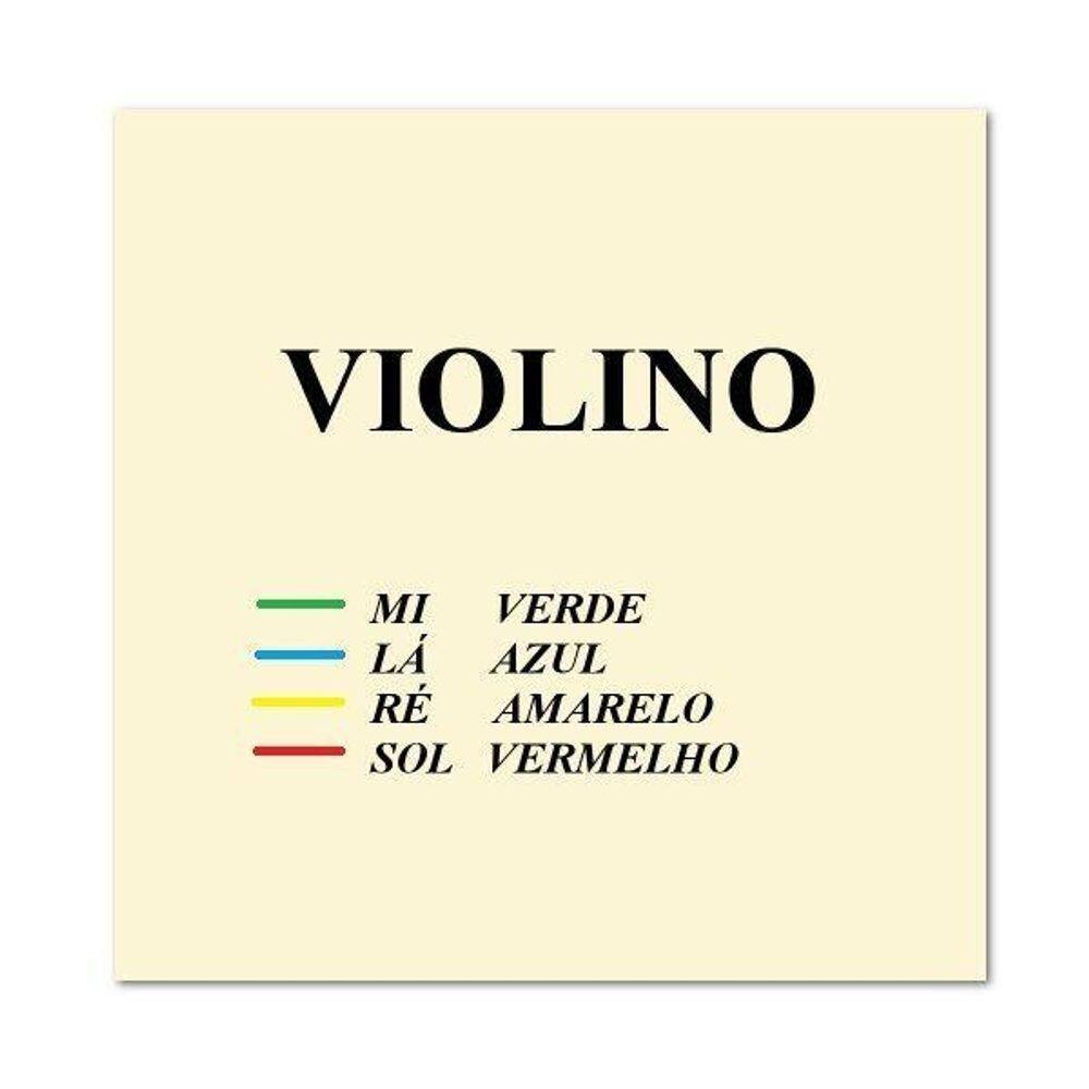 Corda violino 1/4 ré - tradicionais mauro calixto