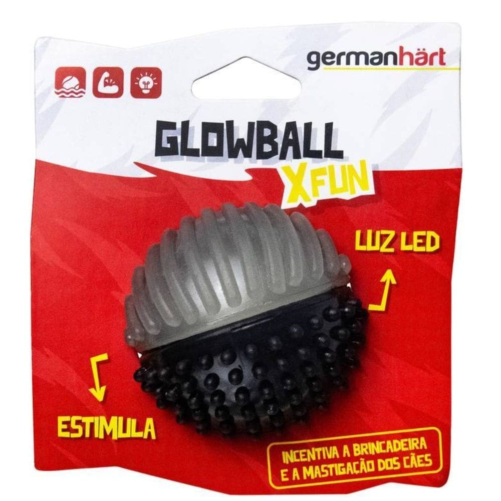 Brinquedo Glowball Xfun Bola Flutuante Com Led Para Cães - Germanhart