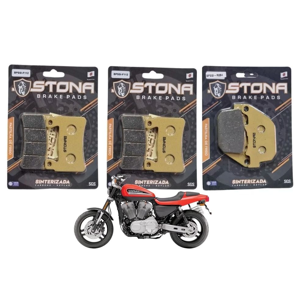 Jg Pastilha Freio Dianteira e Traseira HD XR 1200X 2010-2013