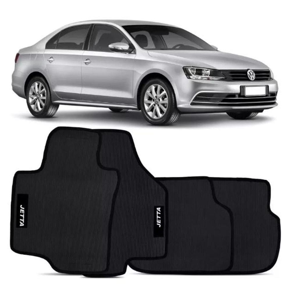 Tapete Automotivo PVC Jetta 2011 a 2018 4 pecas