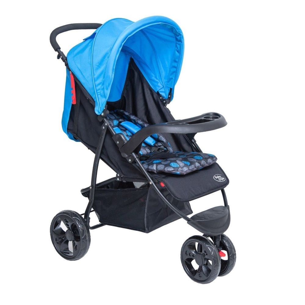 Carrinho Urban Rodas Grandes Baby Style Azul