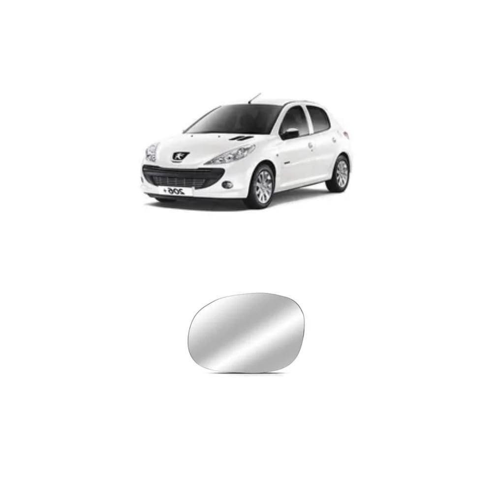Lente retrovisor peugeot 206 / 207 1999 2000 a 2010 2011- le