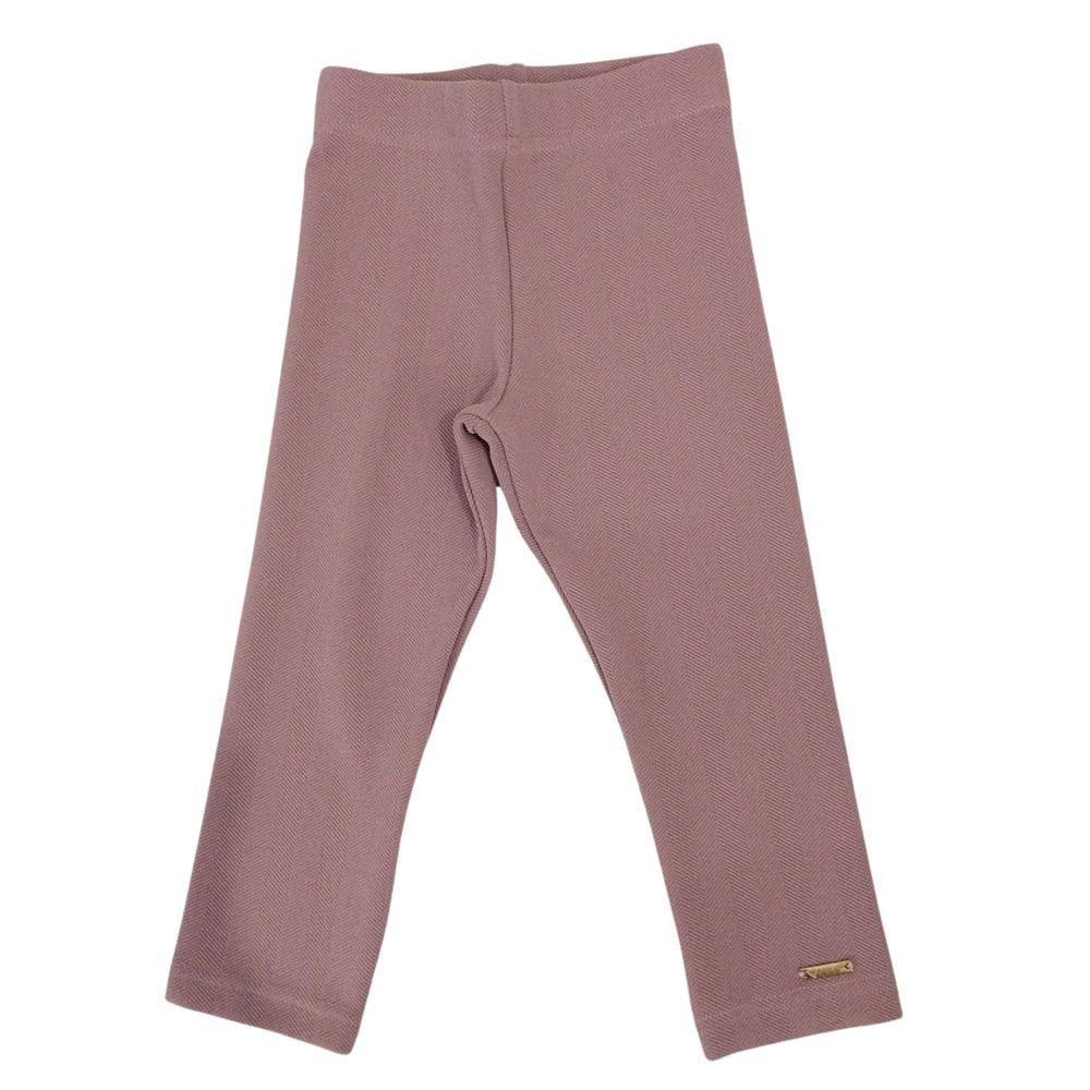 Legging infantil fem Vrasalon rose