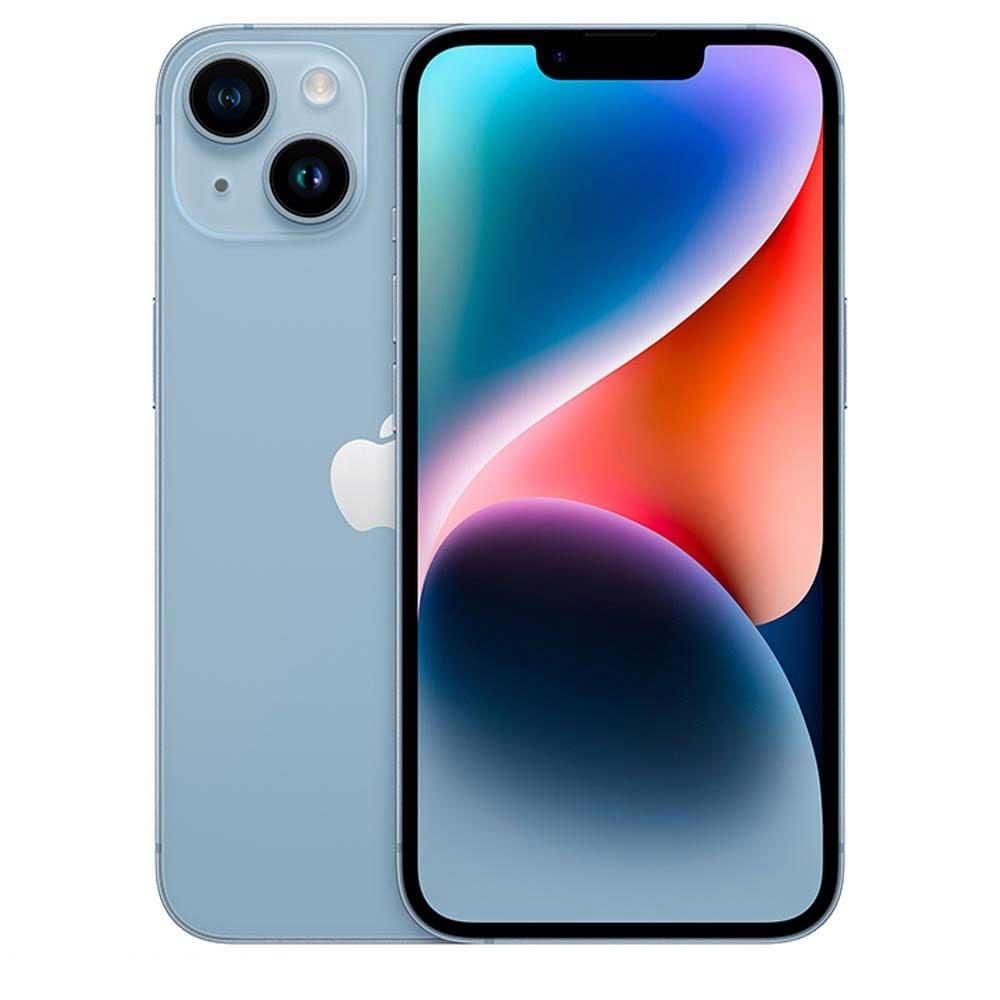 iPhone 14 Apple (128GB) Azul, Tela de 6,1\", 5G e Câmera de 12MP
