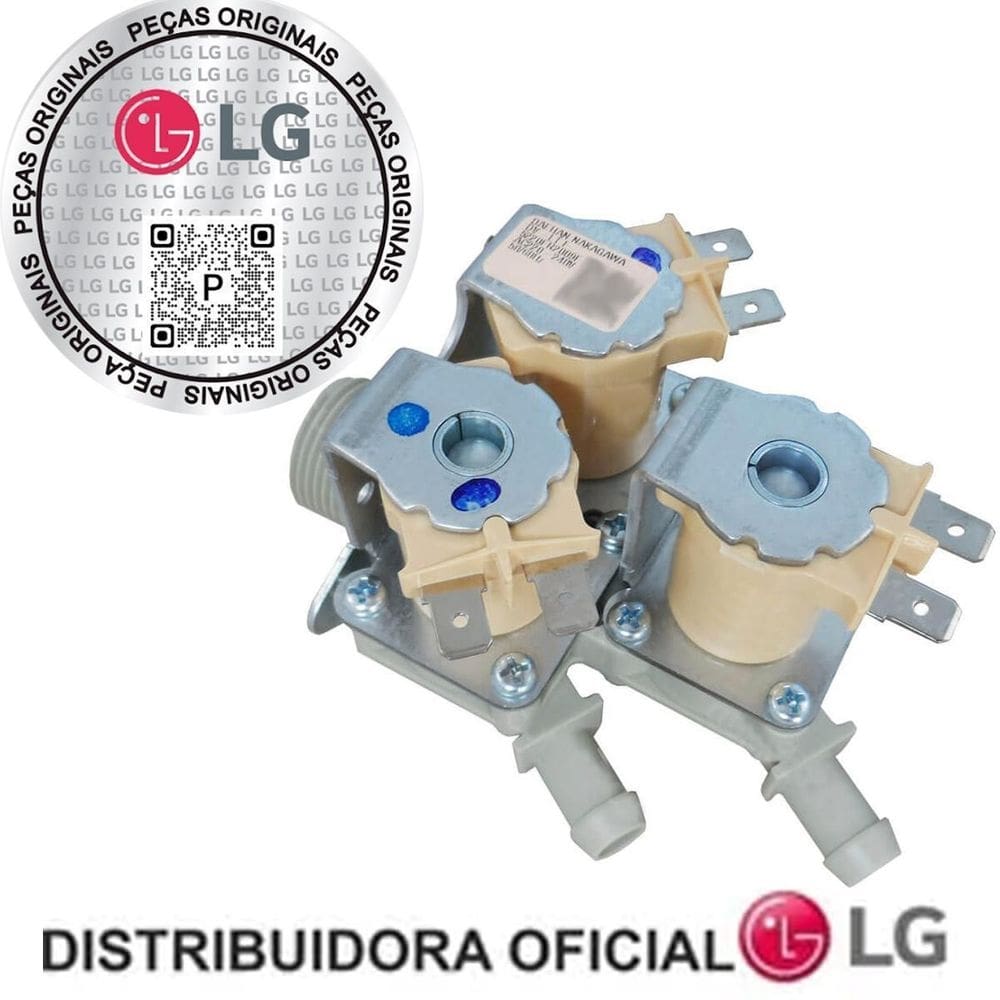 Válvula de entrada de água tripla 220v wd11wp6a.bbwgbrs