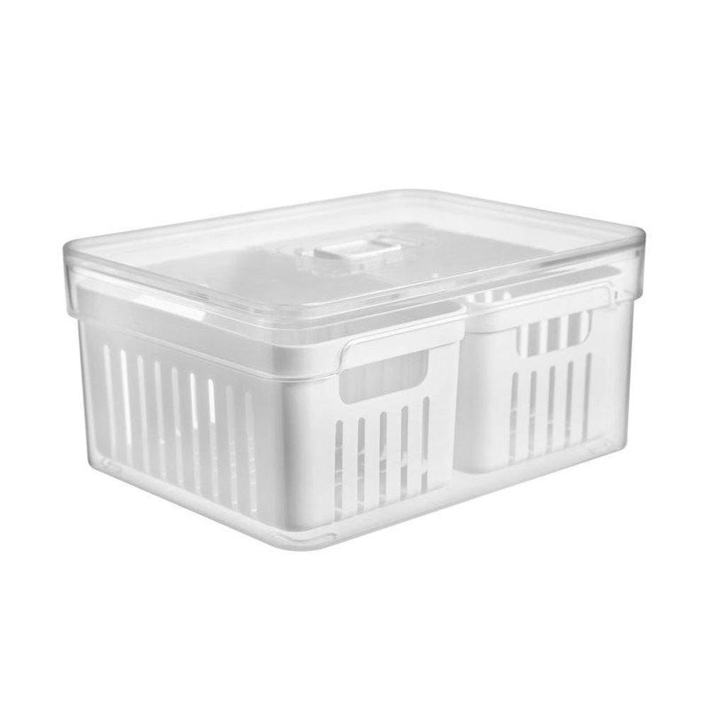 Organizador Duplo Home Style Clear 2,2 L