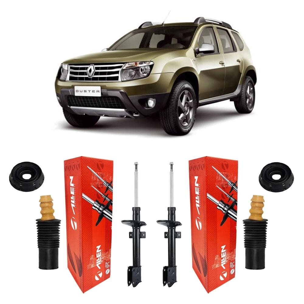 Amortecedor e kit suspensão traseira duster 4x4 2018 19 20