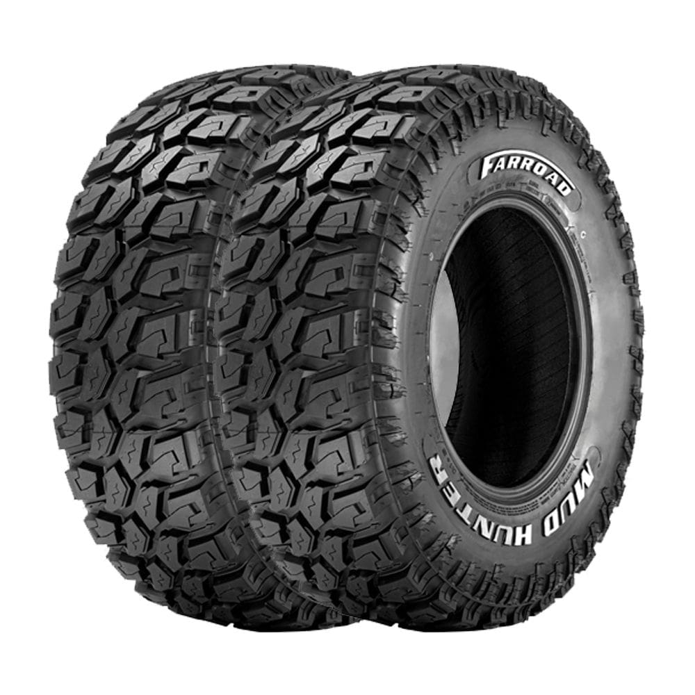 Jogo 2 Pneus Farroad Aro 15 Mud Hunter 31X10.50R15 109Q - Letras Brancas