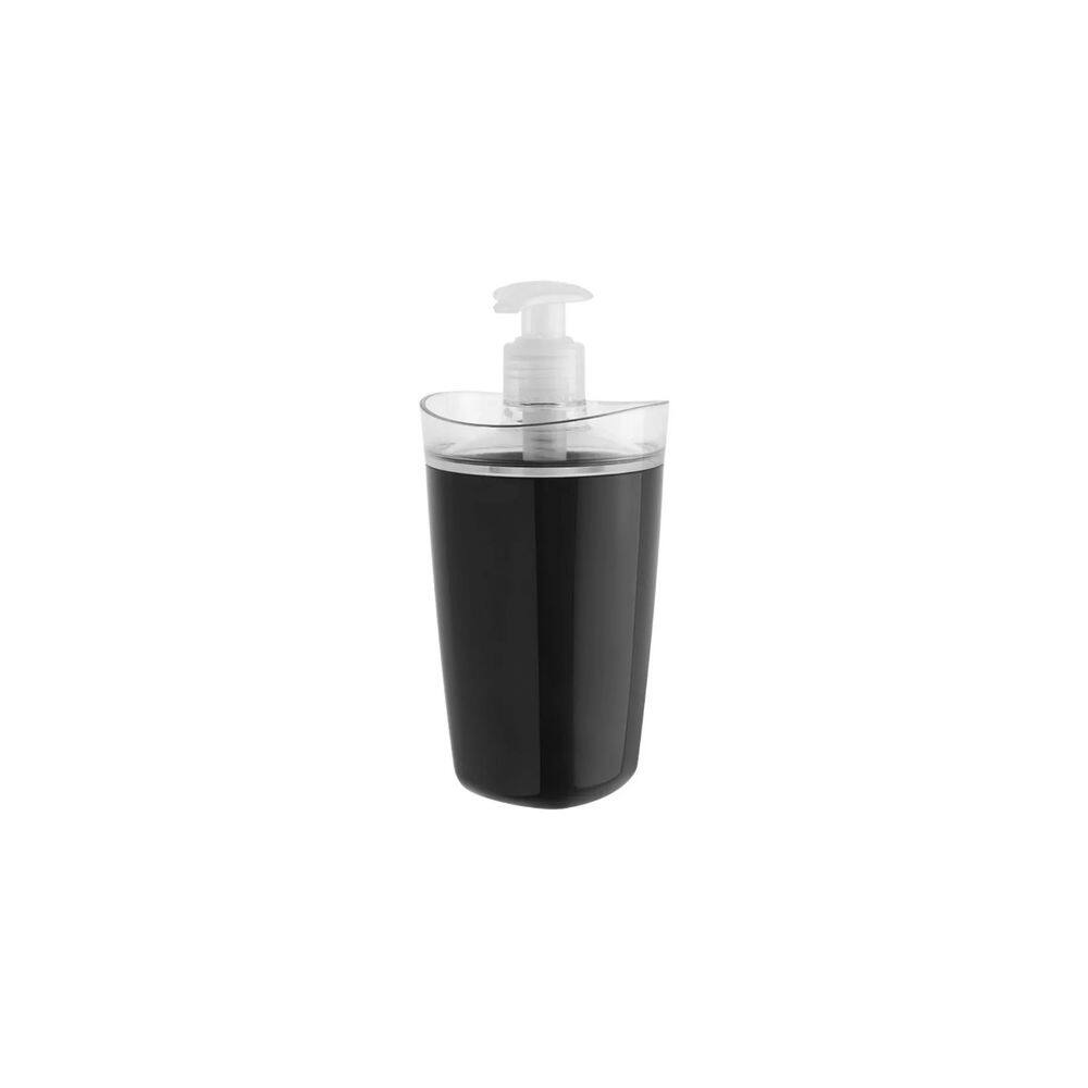 Porta Sabonete Líquido 260 ml Tule - Preto Ou