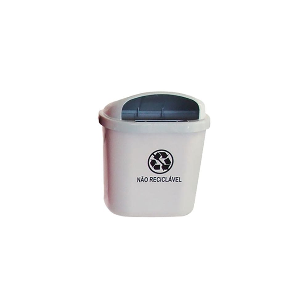 Cesto Individual para Coleta Seletiva de 40 Litros