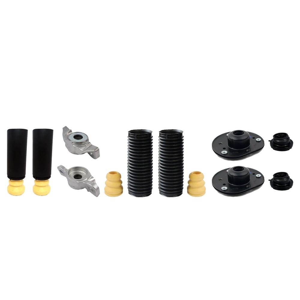 4 kit amortecedor coxim dianteiro traseiro edge 19
