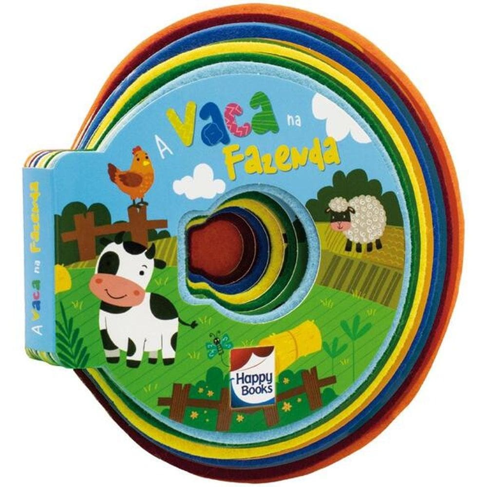 Feltros Curiosos: a Vaca na Fazenda