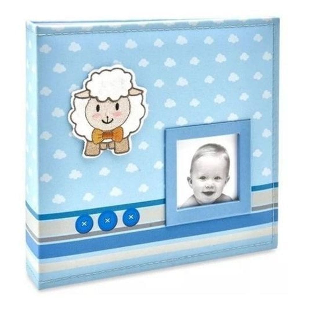 Album 200f 10x15 bebe tecido - ical 816