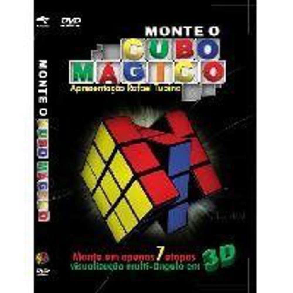 Dvd - monte o cubo mágico - rafael tubino d+