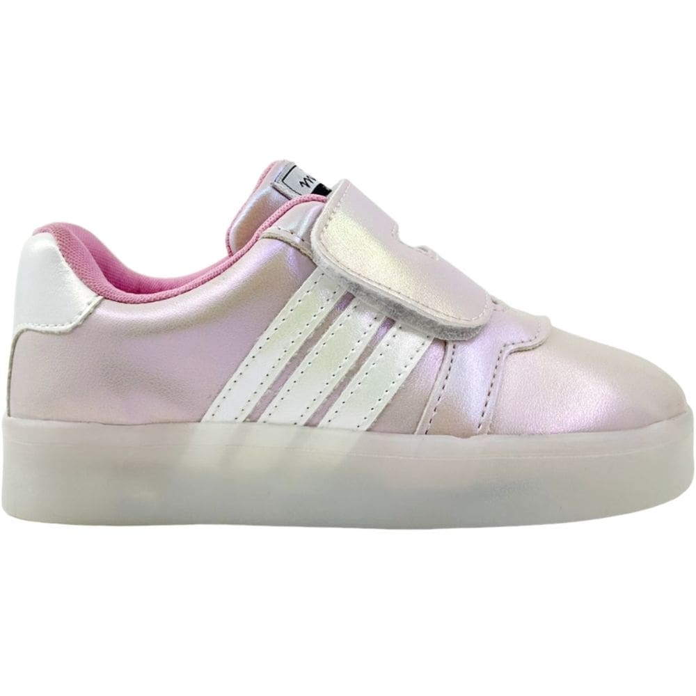 Tênis Infantil Menina Luz Led Casual Dia a Dia Escola Mini Sua Cia 7057.00567