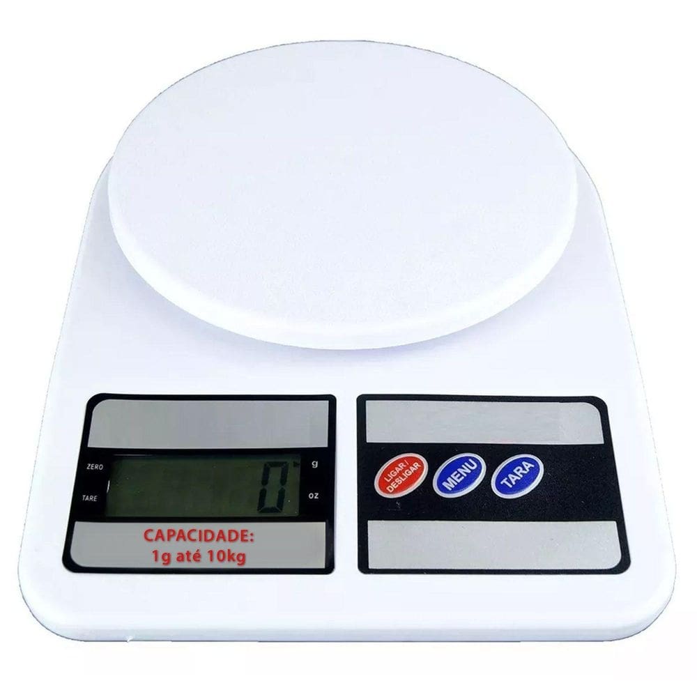 Balança digital alta precisão comercial10kg culinária comida