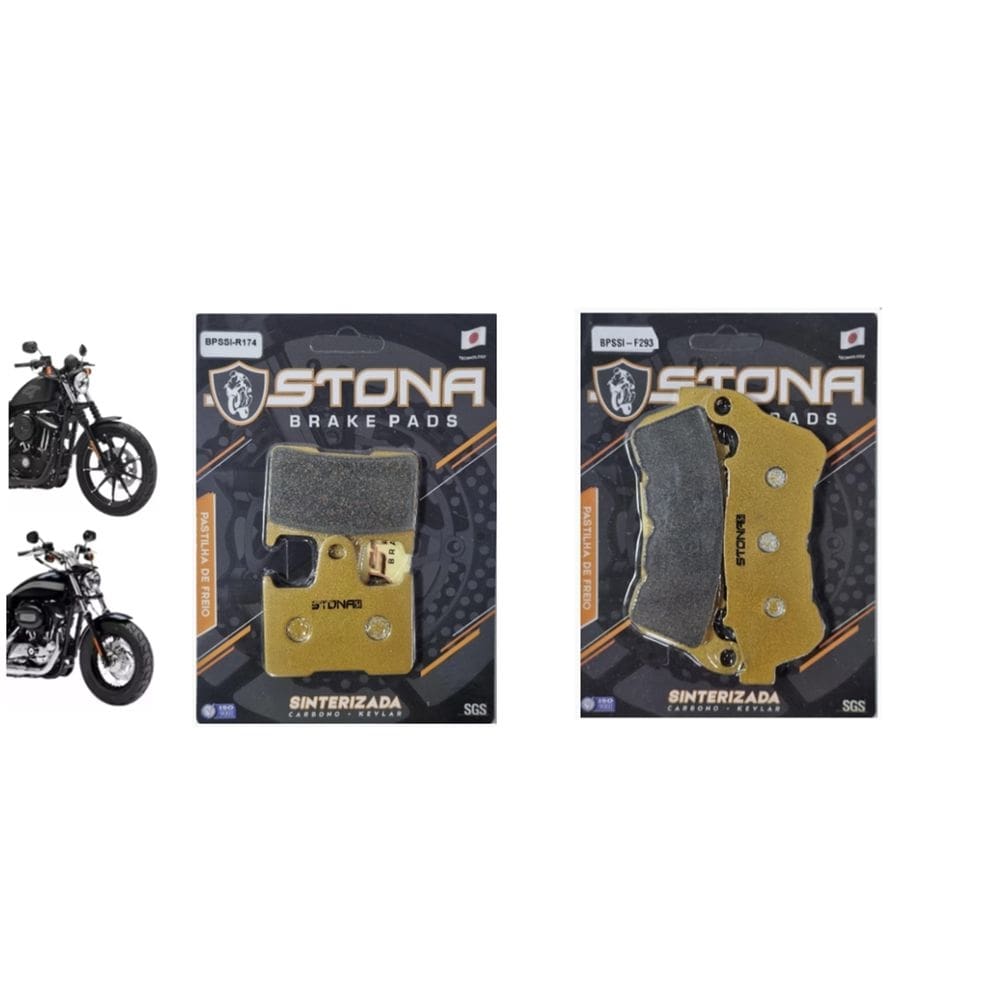Kit Pastilha Freio Stona D/T XL 1200 X Forty-Eight Spec 2020