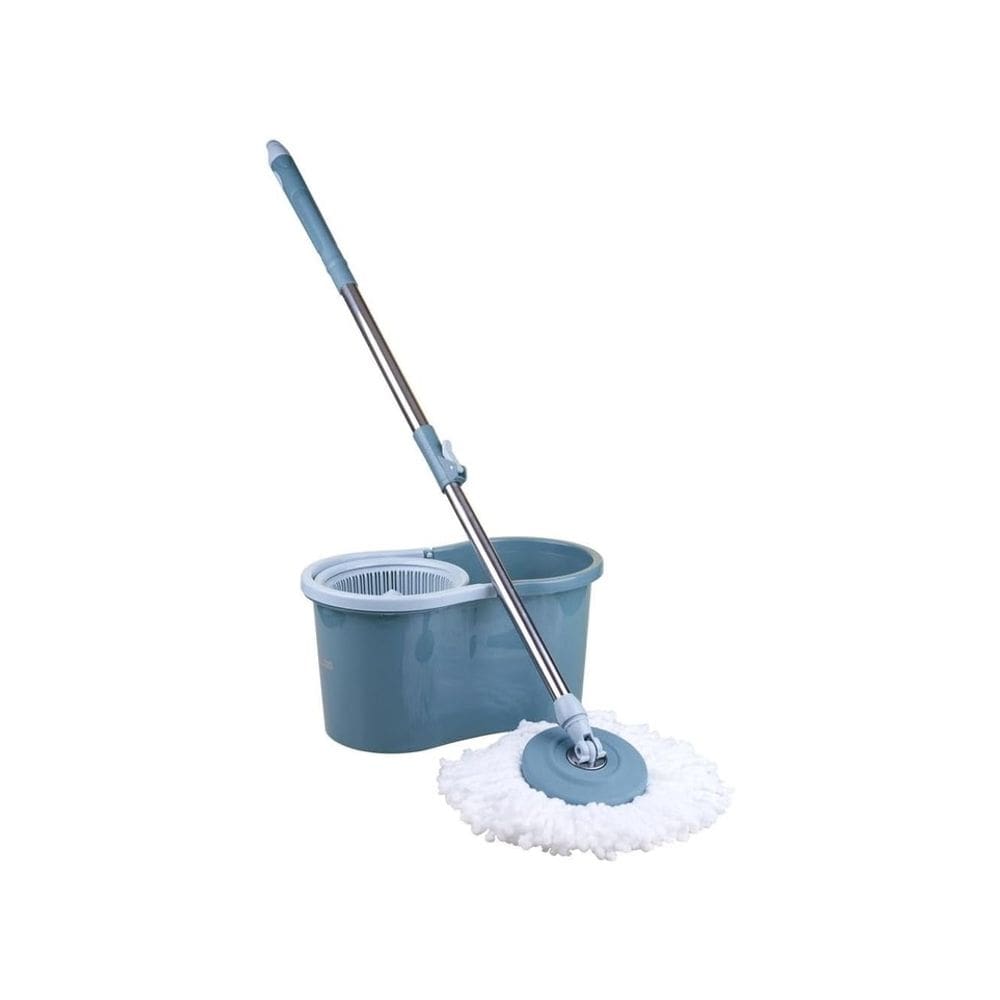 Mop Giratório Rayco Essencial Cesto Plástico 8 litros e 1 Refil