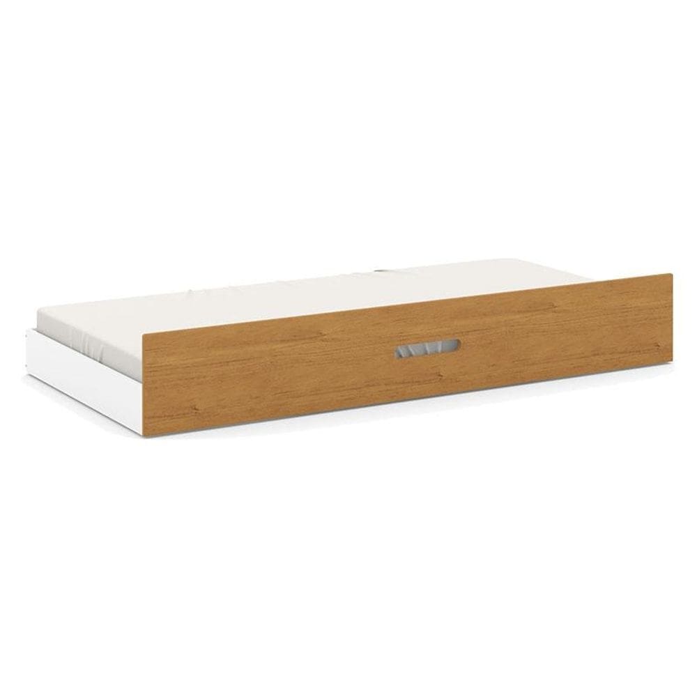 Cama Auxiliar New Branco Soft Freijó – Matic