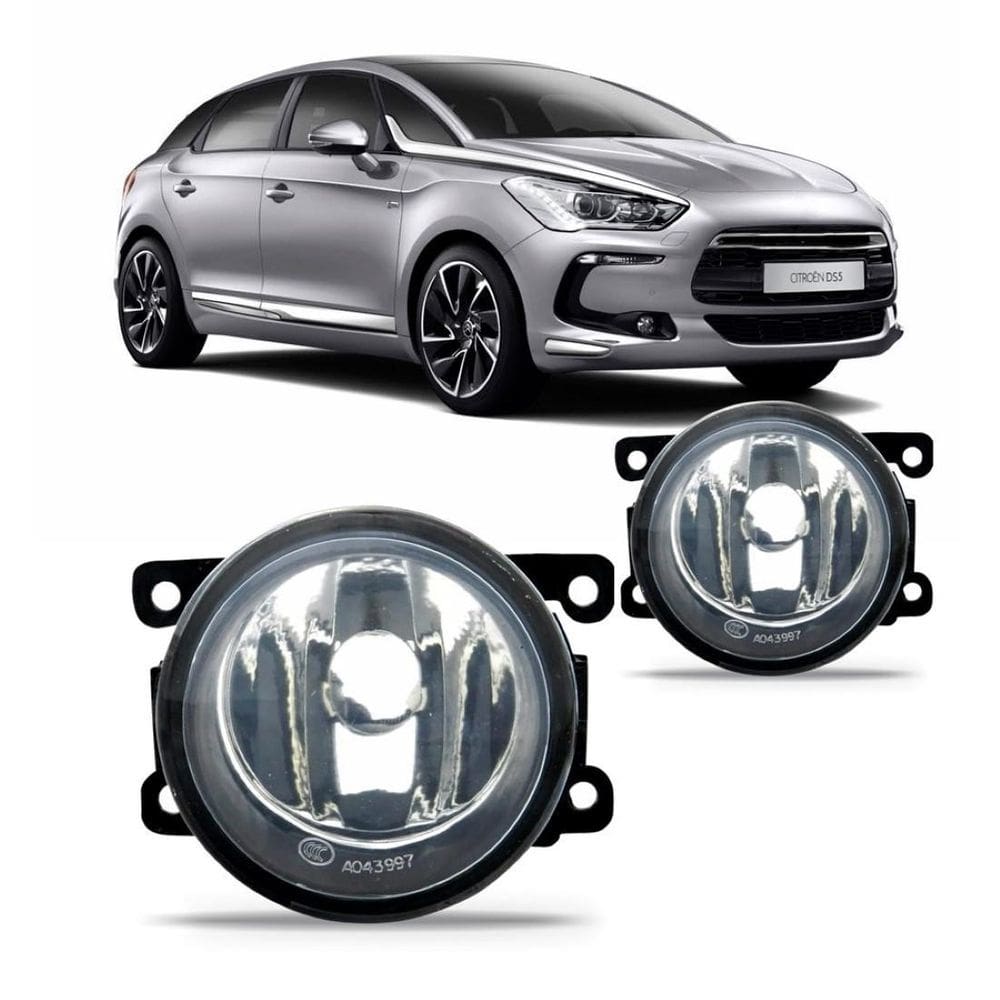 Par farol milha auxiliar citroen ds5 2013/2016 mod