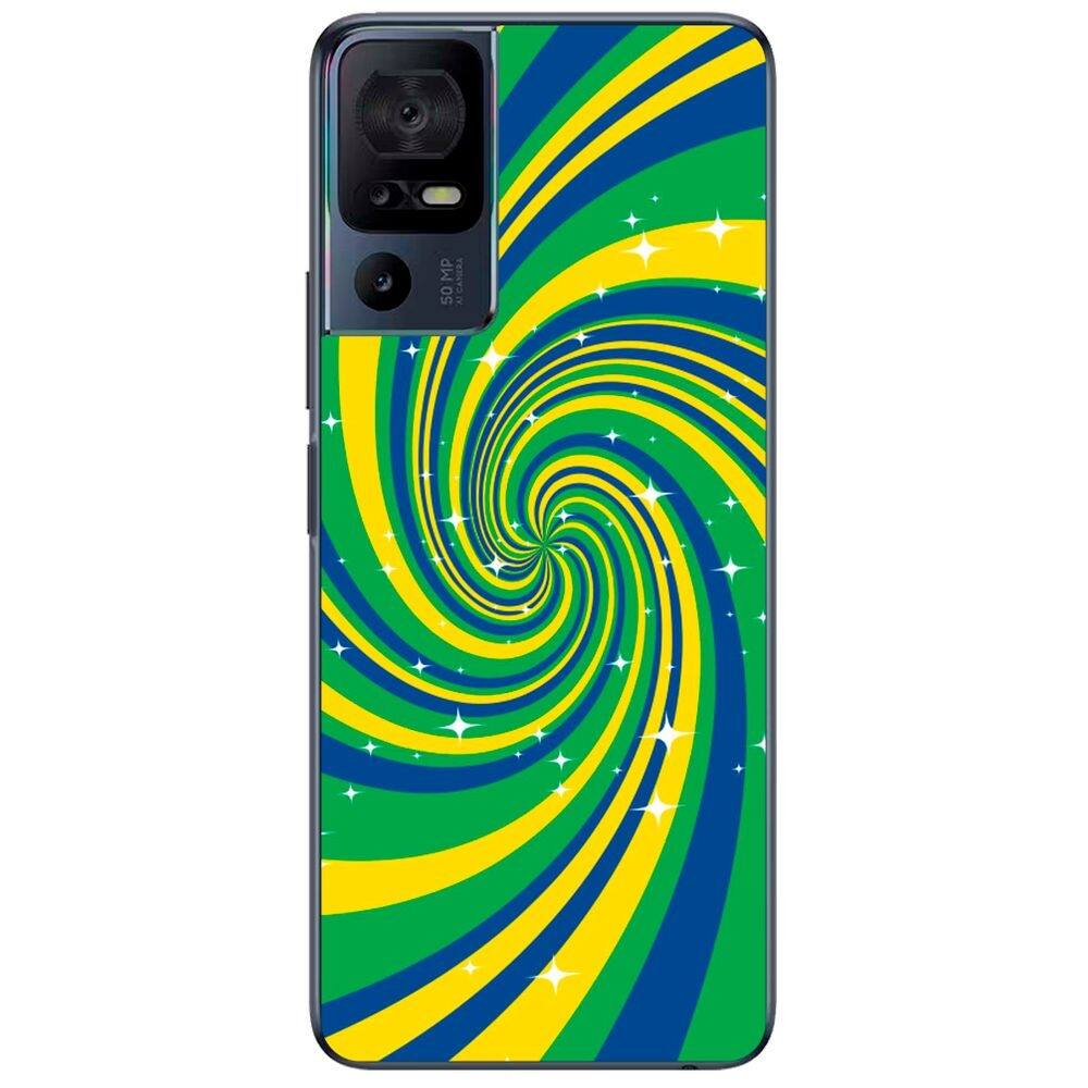 Capa Adesivo Skin360 Verso Para TCL 40 SE 2023 (T610E)