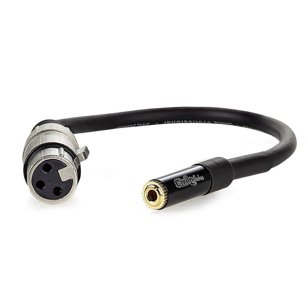 Cabo adaptador p2 femea para xlr femea - 1,5 metro