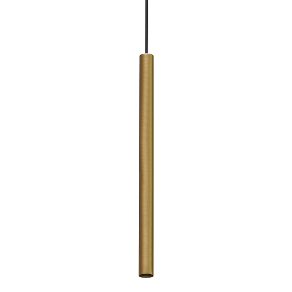 Lustre Pendente Taschibra Tabli MR11 60cm Tubular Bivolt Ouro