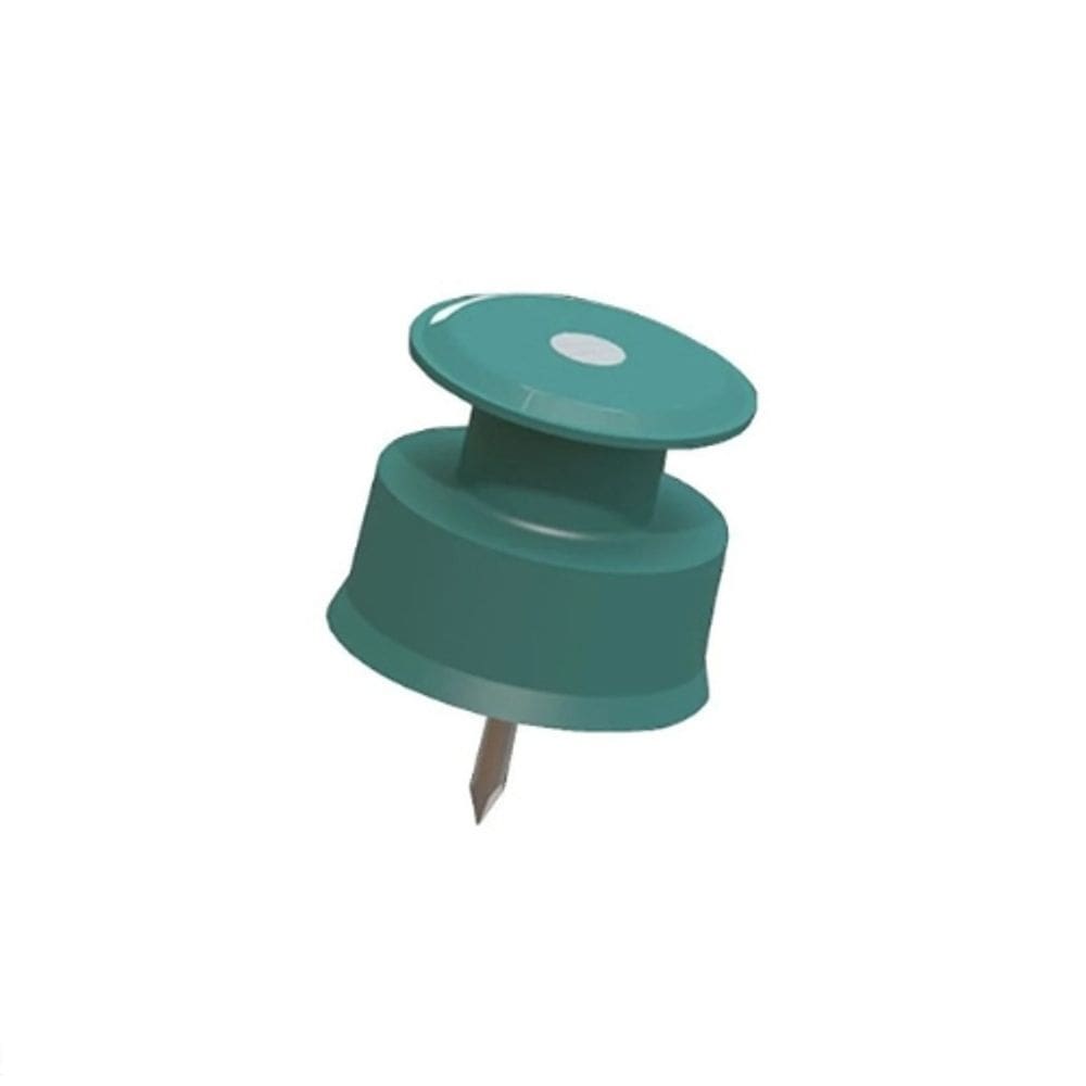 Isolador Roldana Com Prego 36X36
