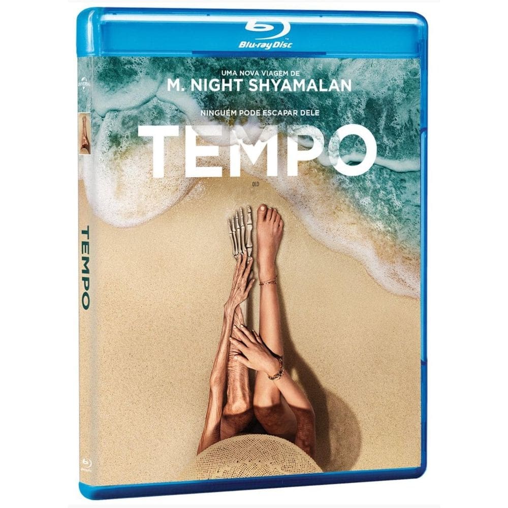 Blu-ray tempo - m. night shyamalan - filme lacrado