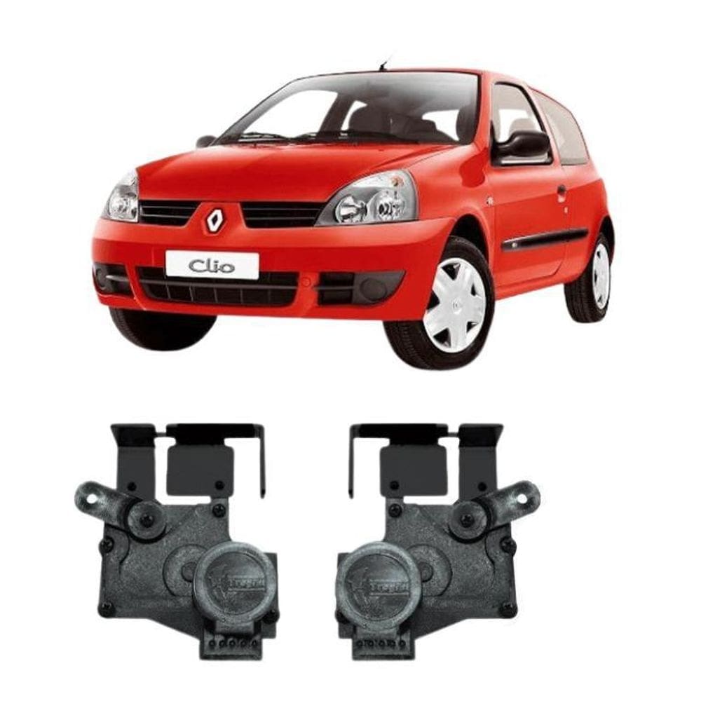 Kit trava elétrica renault clio 2 portas tragial