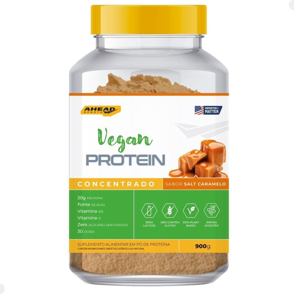 Vegan protein 900g - fonte de proteína vegetal