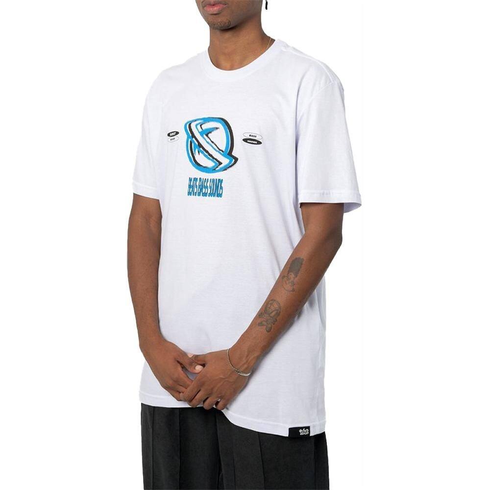 Camiseta Lost Beats Bass WT24 Masculina Branco