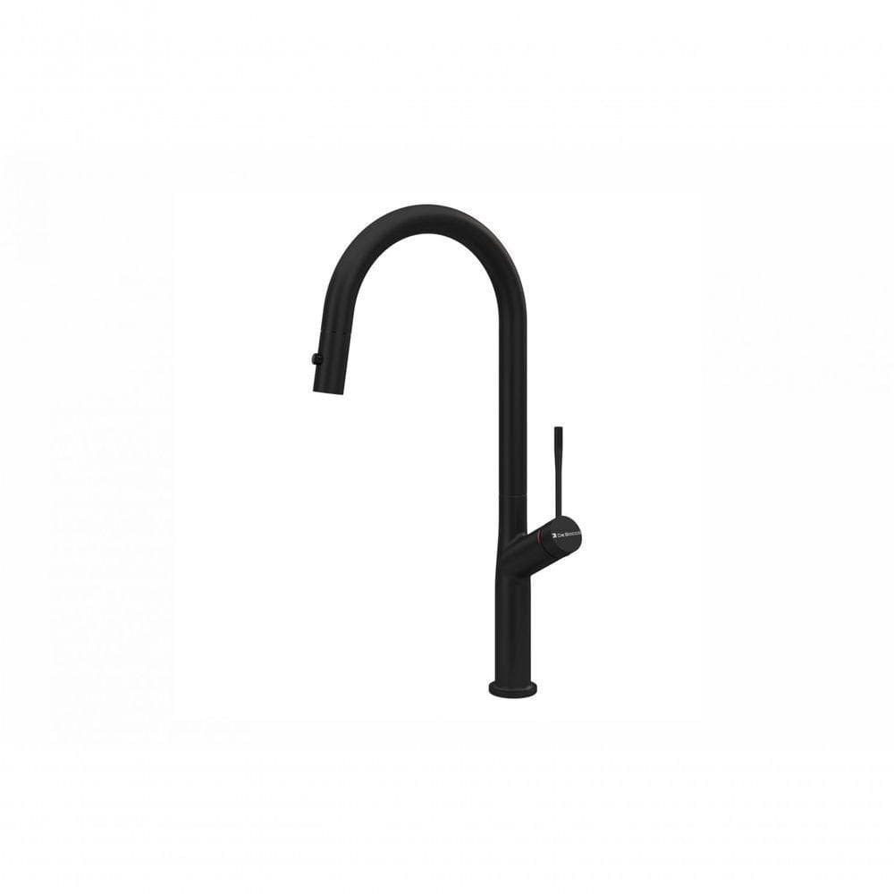 Misturador Monocomando 400 Gourmet Extensível Black Matte - Debacco