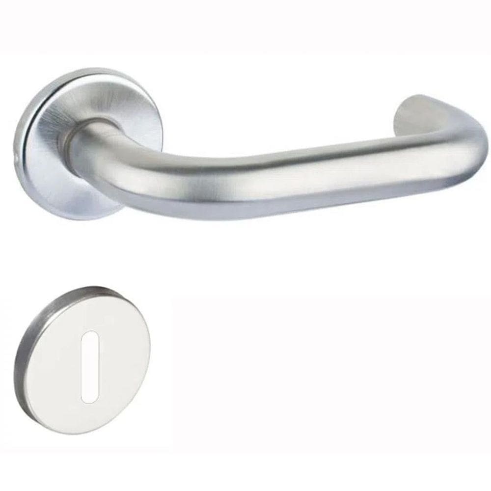 Fechadura interna 517 st2 55mm inox polido la fonte