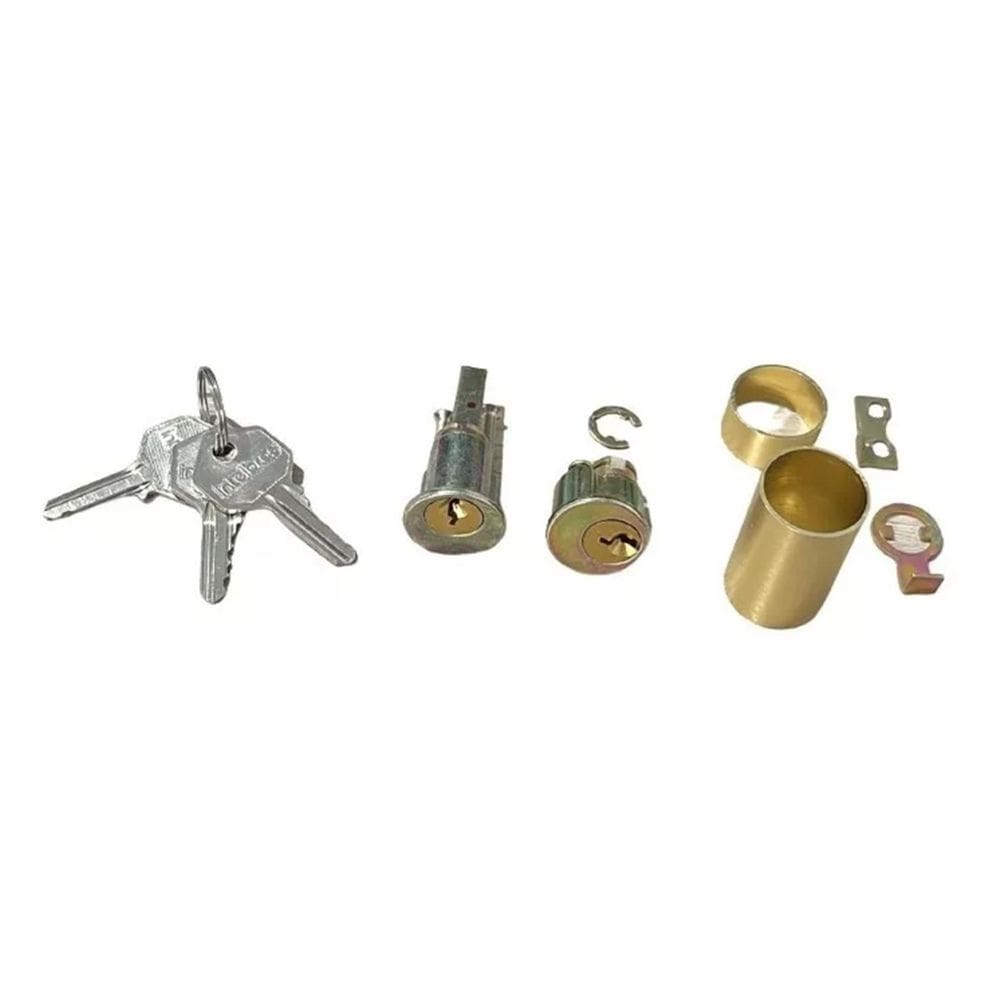 Kit cilindro e chave fechadura fx 1500 intelbras