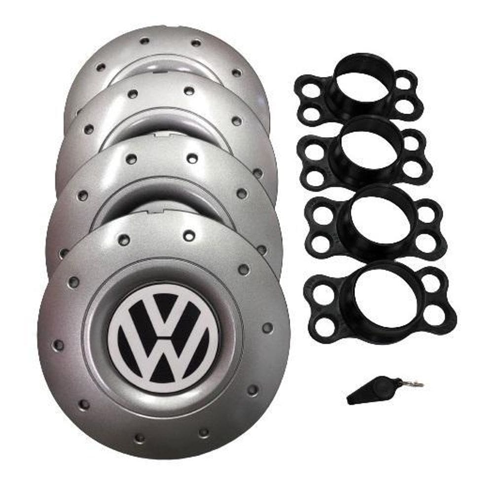 Calotas miollo vw gol g5 aro 14 2009/2012 amarok prata