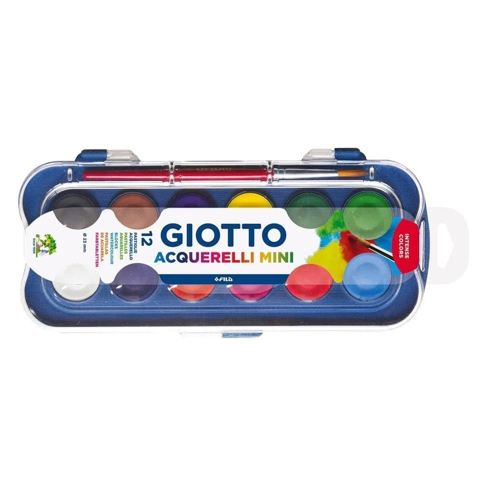 Estojo Aquarela Pastilha Giotto