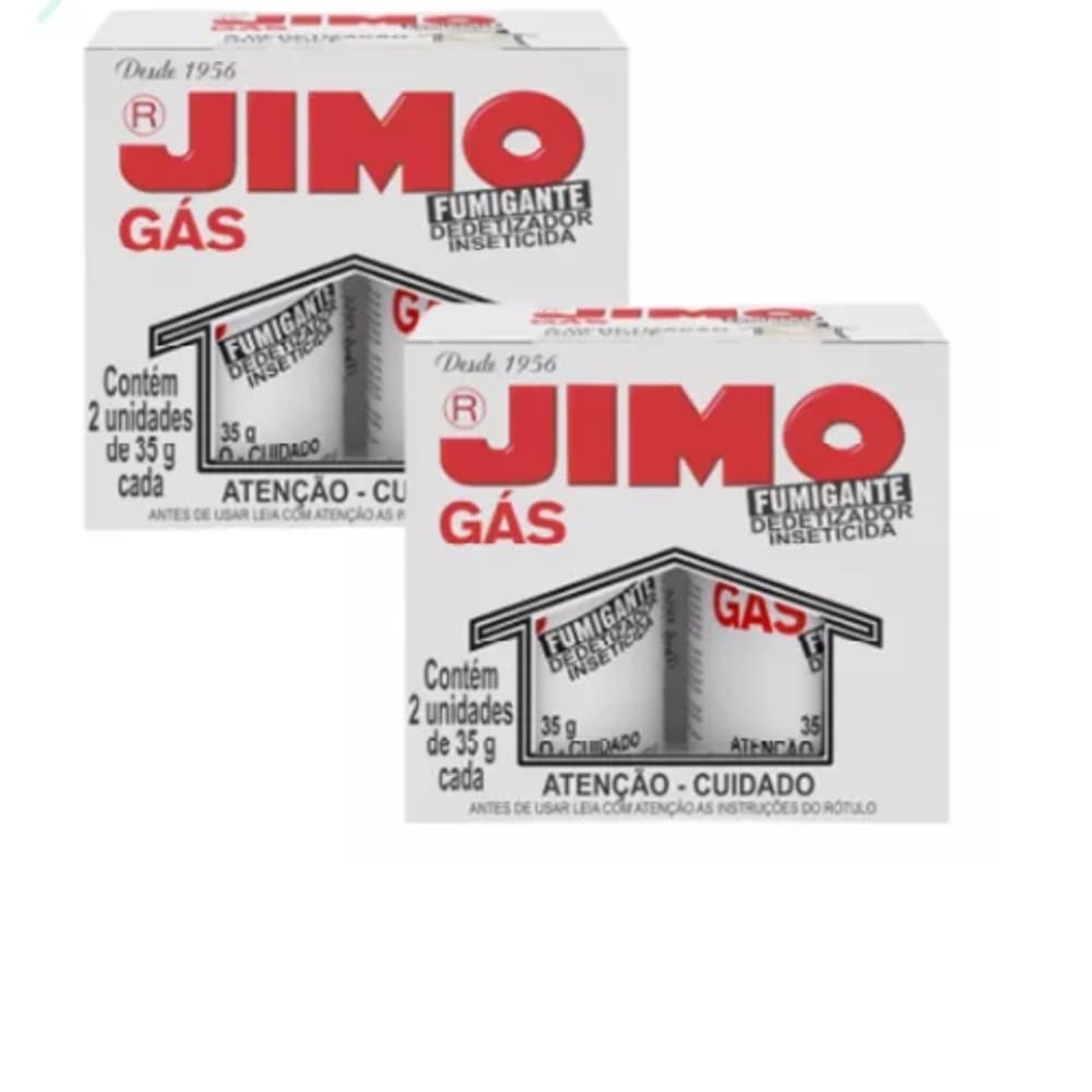 Dedetizador Jimo 4 unidades de 35 g cada