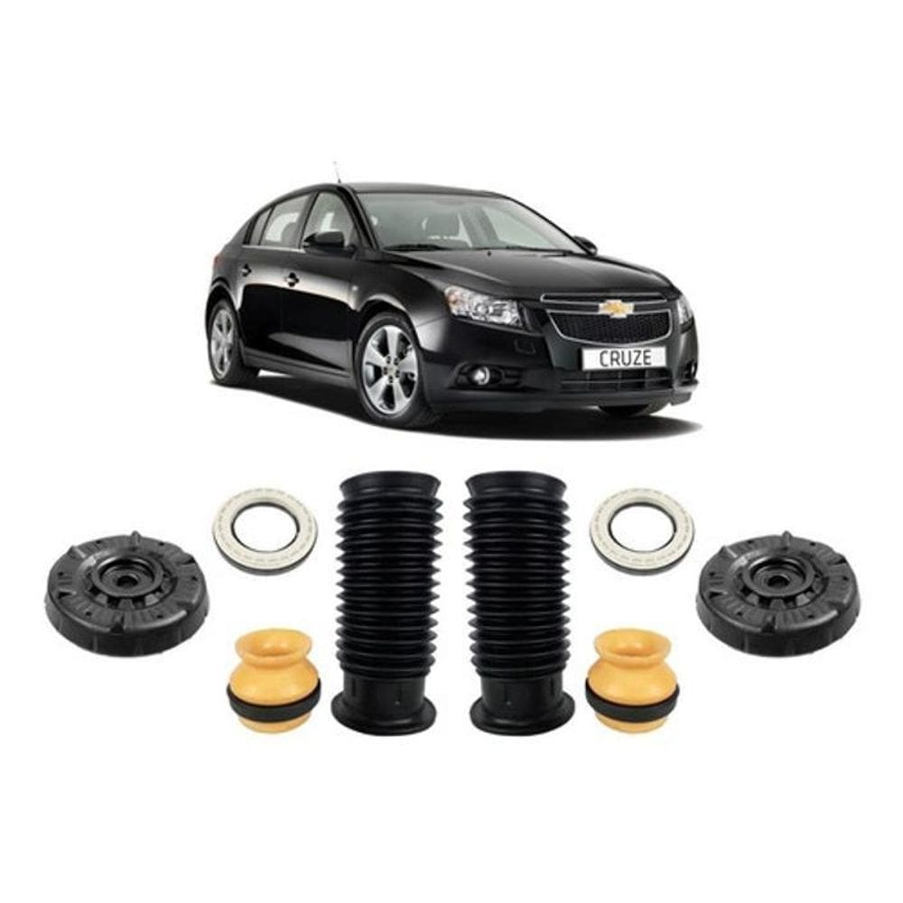 Kit amortecedor dianteiro chevrolet cruze 2011 2012 2013 14