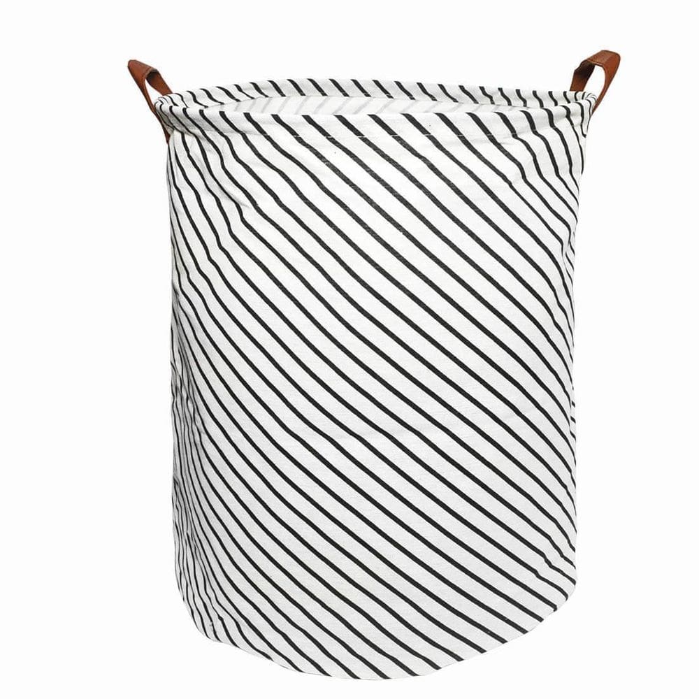 Cesto organizador roupa suja brinquedos dobrável 35x43 01
